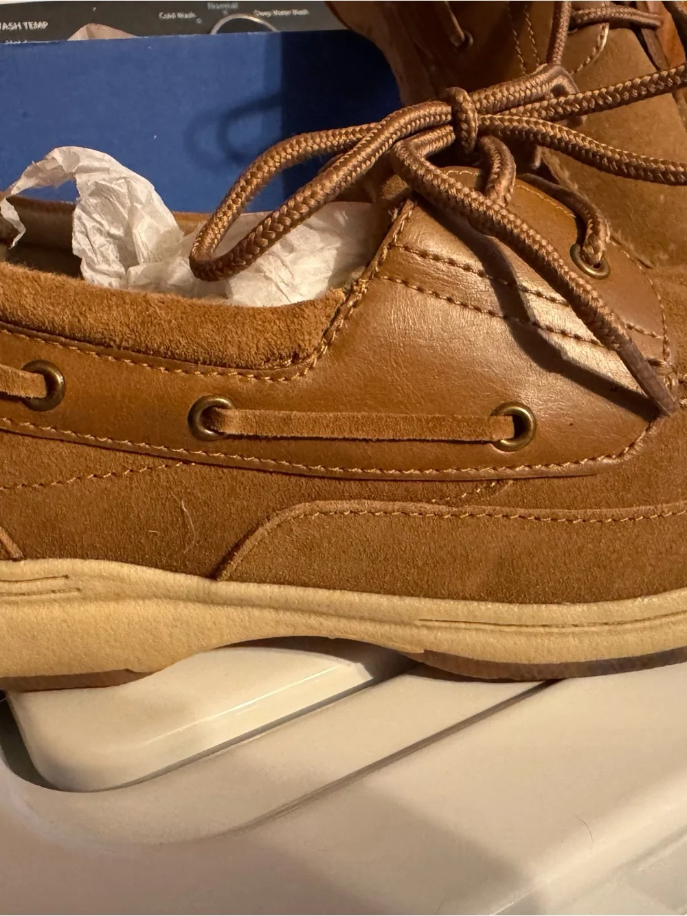 Dr Scholl’s Brown Men's Suede Boat Shoes - Classic Casual Deck Shoes